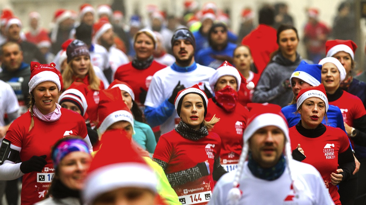 "ZAGREB ADVENT RUN" OVE GODINE U NOVOM OBLIKU Nastavlja se tradicija