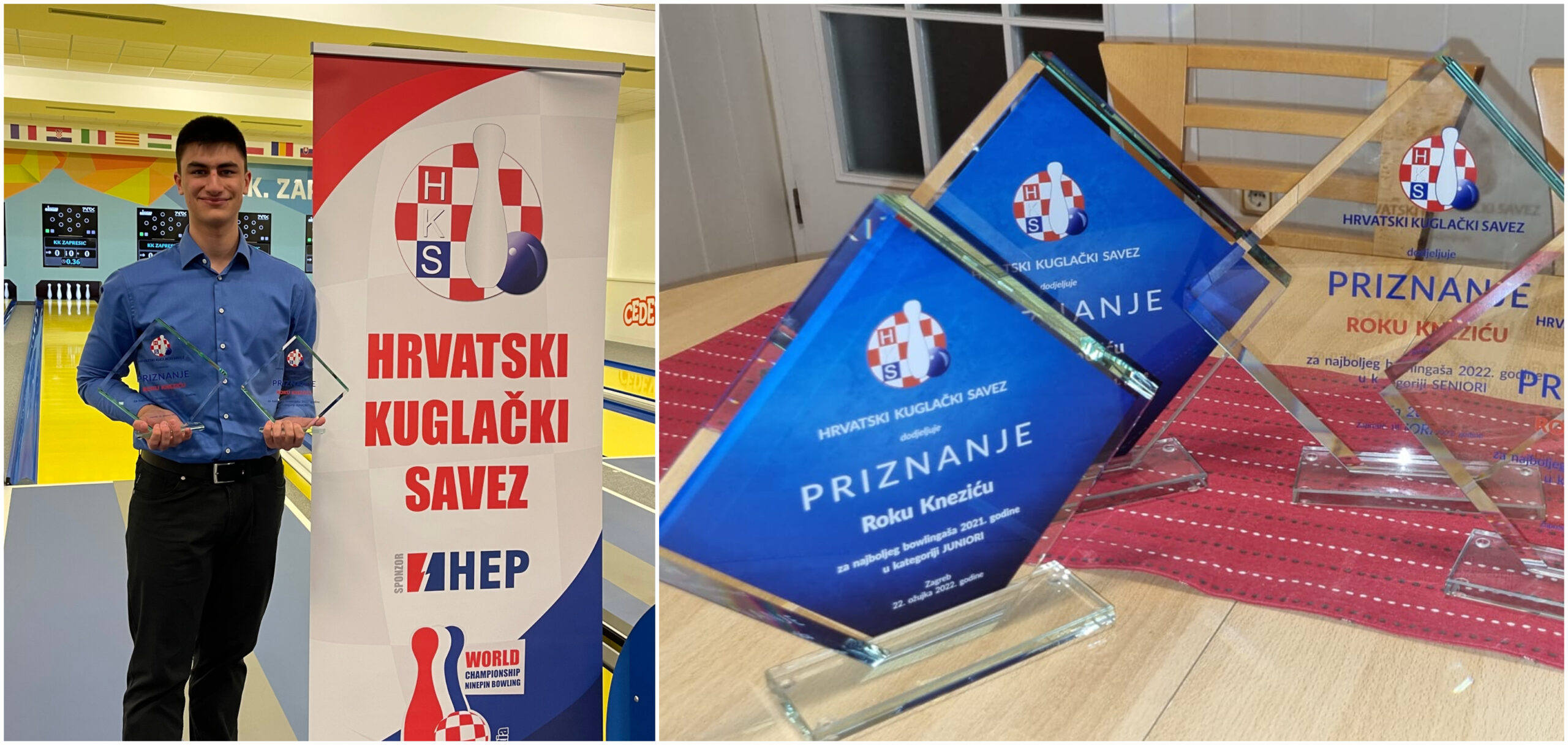 PONOS ZAGORJA Oroslavčanin Roko Knezić proglašen najboljim bowlingašem